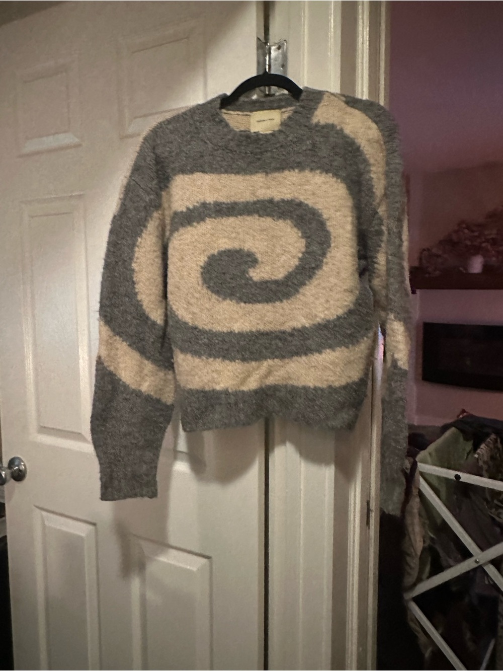 Paloma Wool Twister Swirl Alpaca Sweater S
